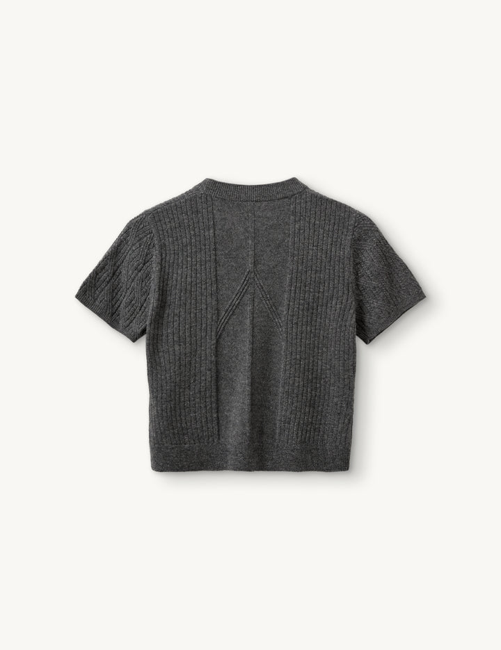 T-shirt Como Grey Melange