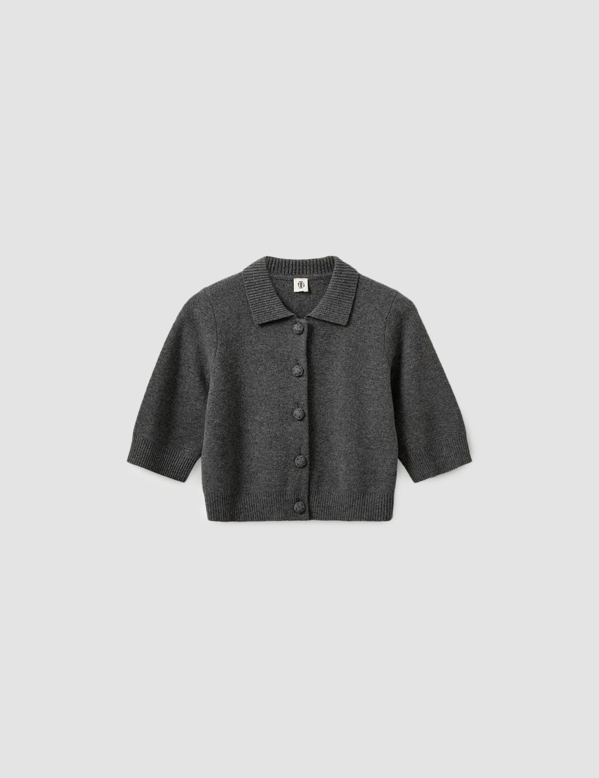 Cardigan Como Grey Melange