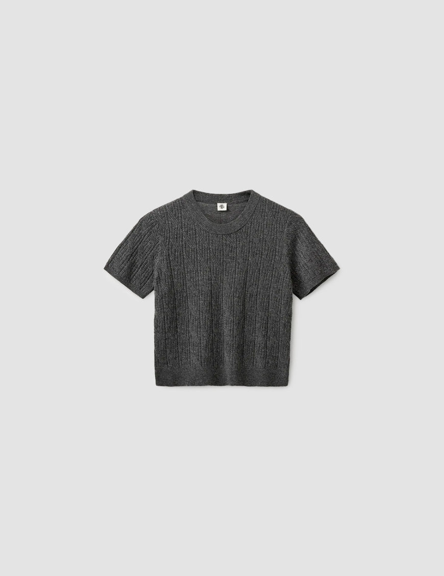 T-shirt Como Grey Melange