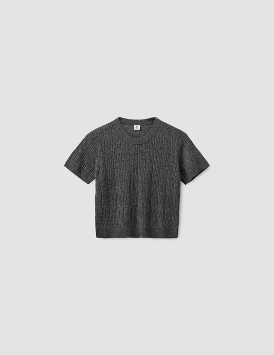 T-shirt Como Grey Melange