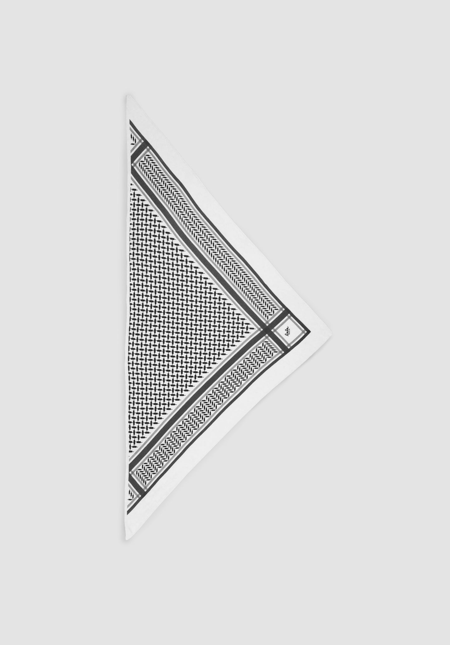 Scarf Triangle L Off White