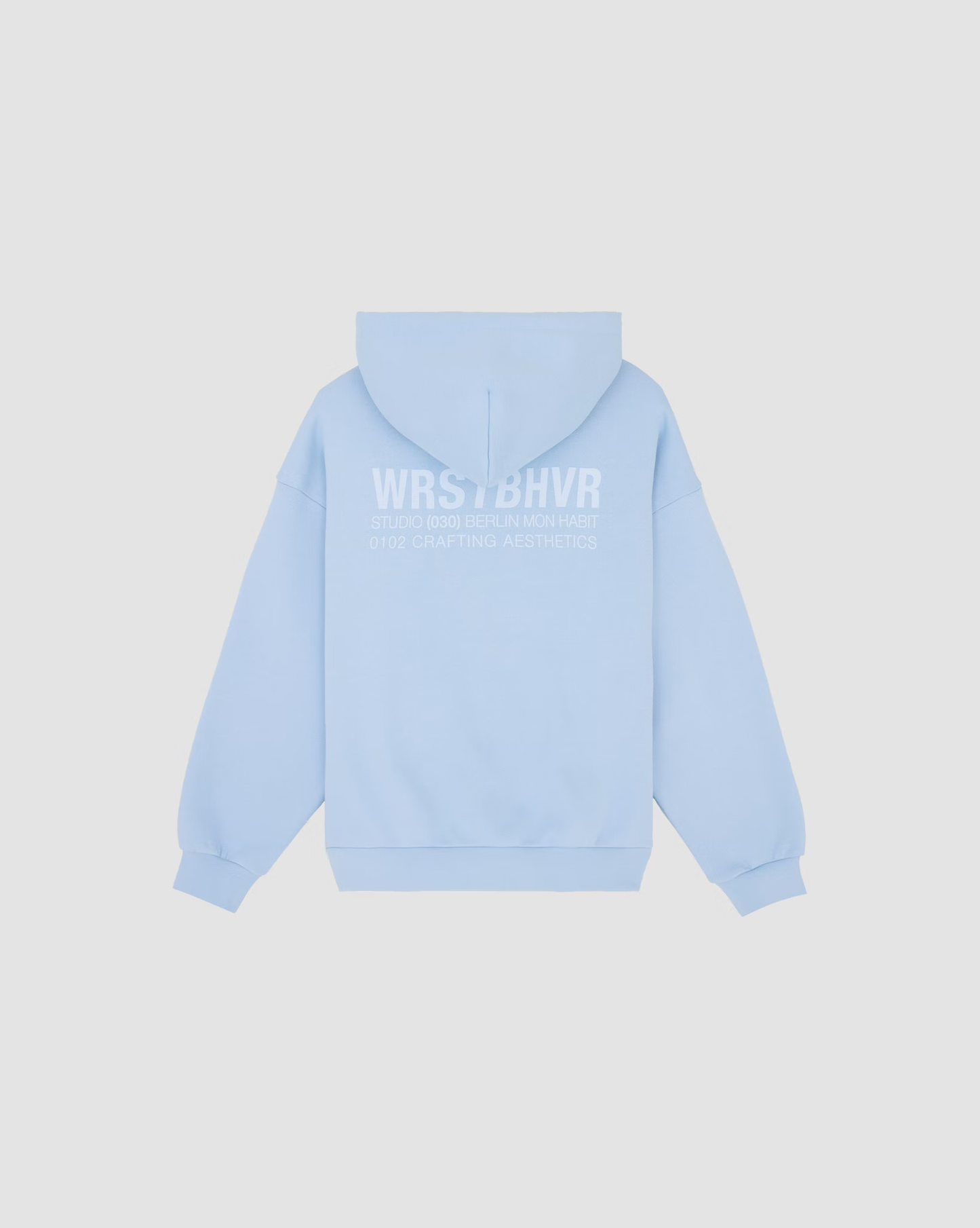Hoodie Studio V12 Chambray Blue