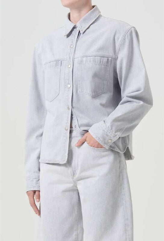 Shirt Brigid Tarnish Light Grey