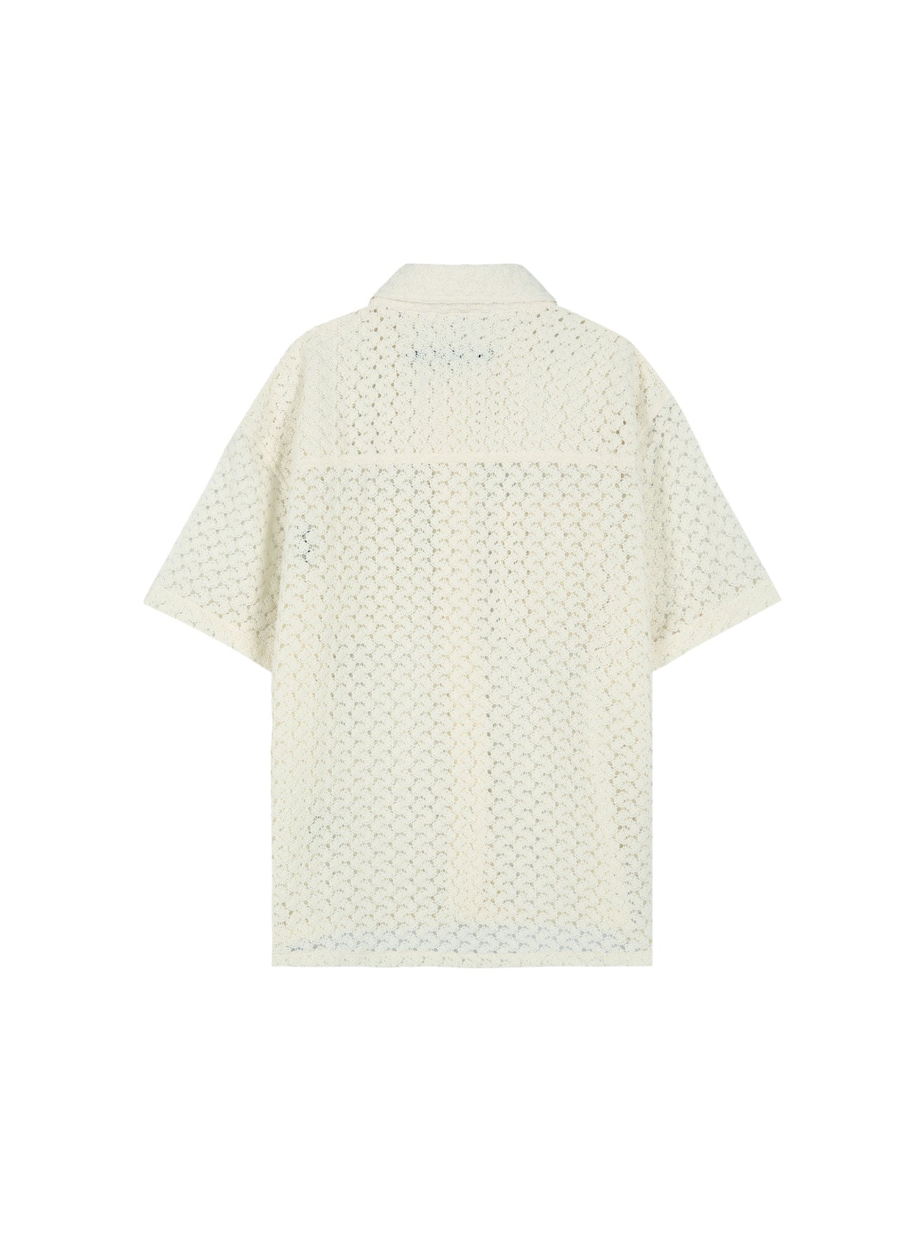 Shirt Tres Sheer Knitted Ecru