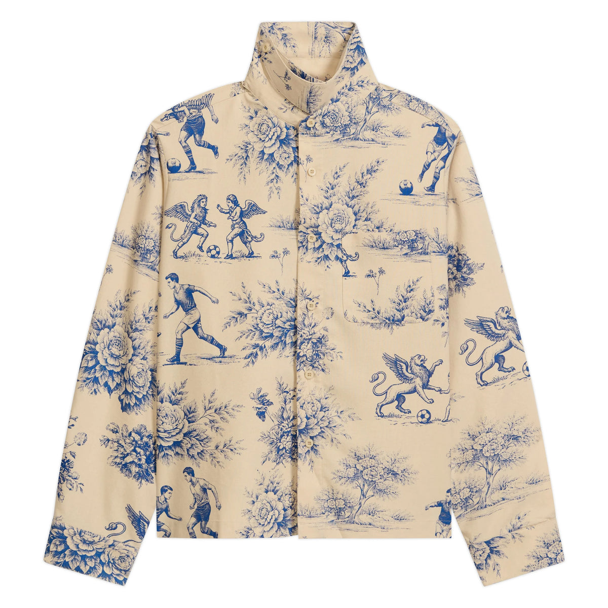Shirt Toile de Jouy Cream