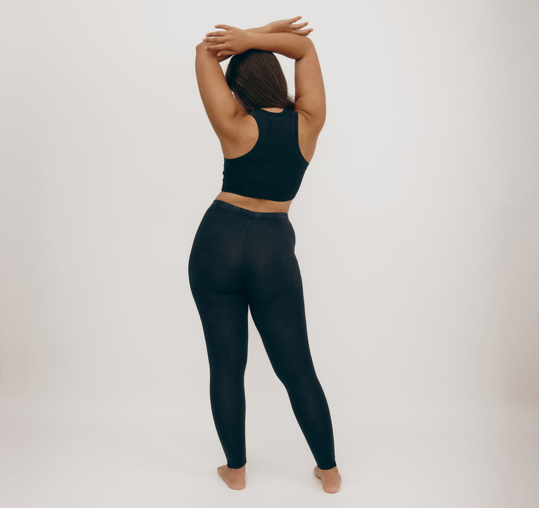 Tank Top Crop Black
