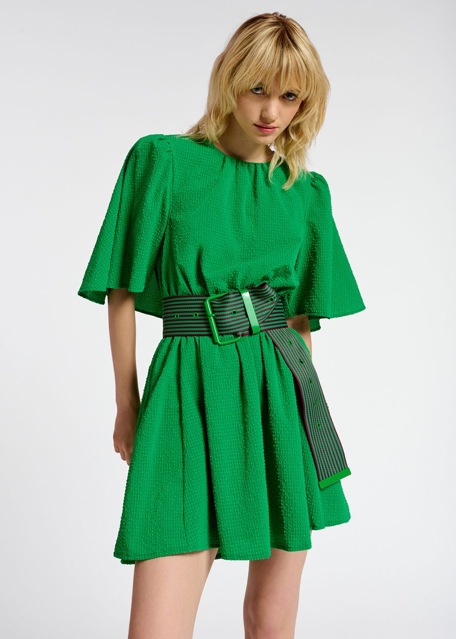 Dottie Green Mini Dress