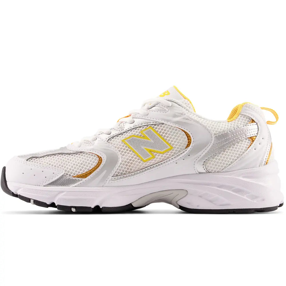 MR530 PUT Sneaker in White & Yellow