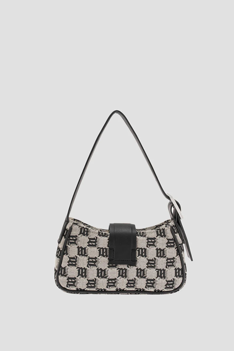 Bag Jacquard Monogram Mini Chain