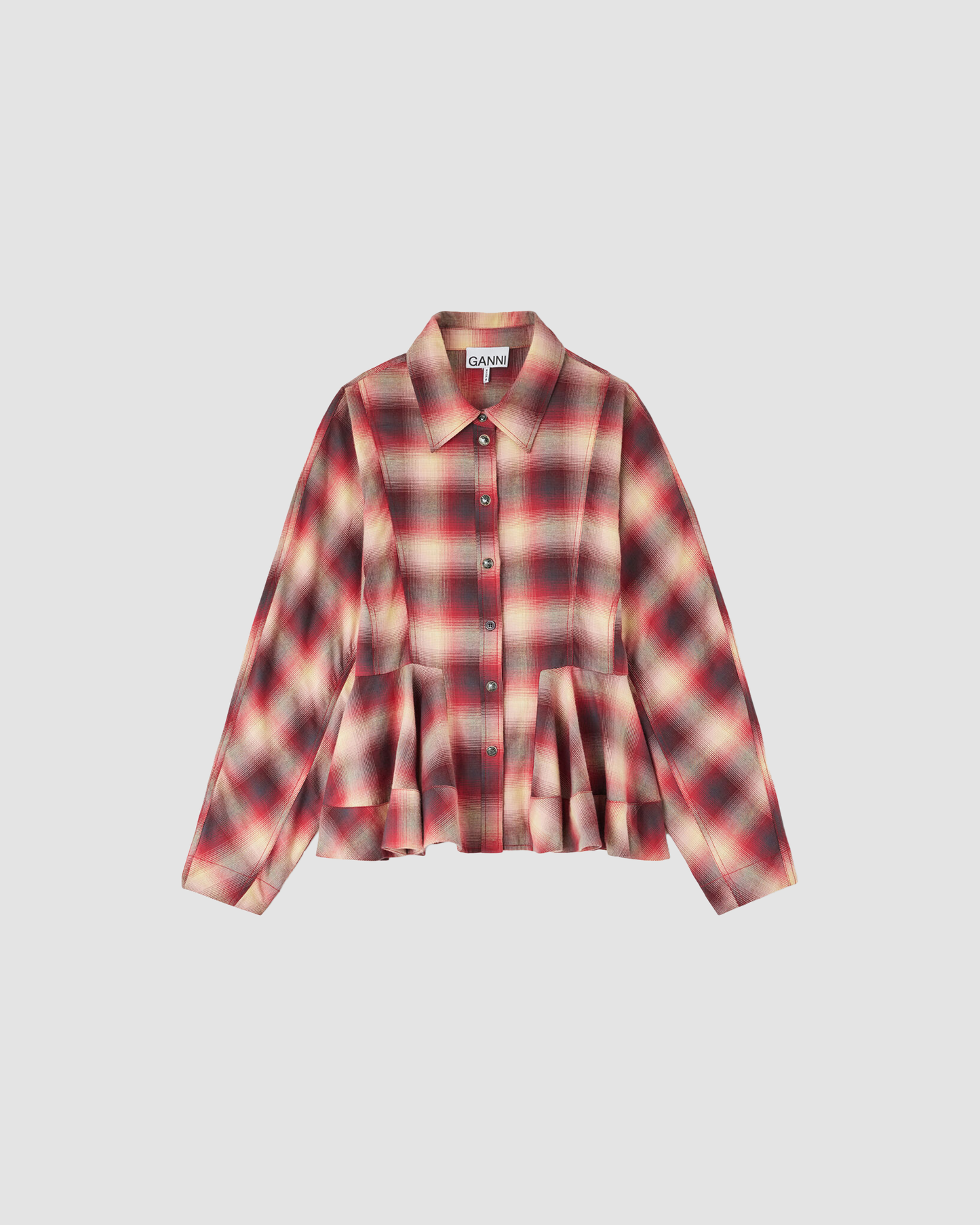 Shirt Flannel Check Red