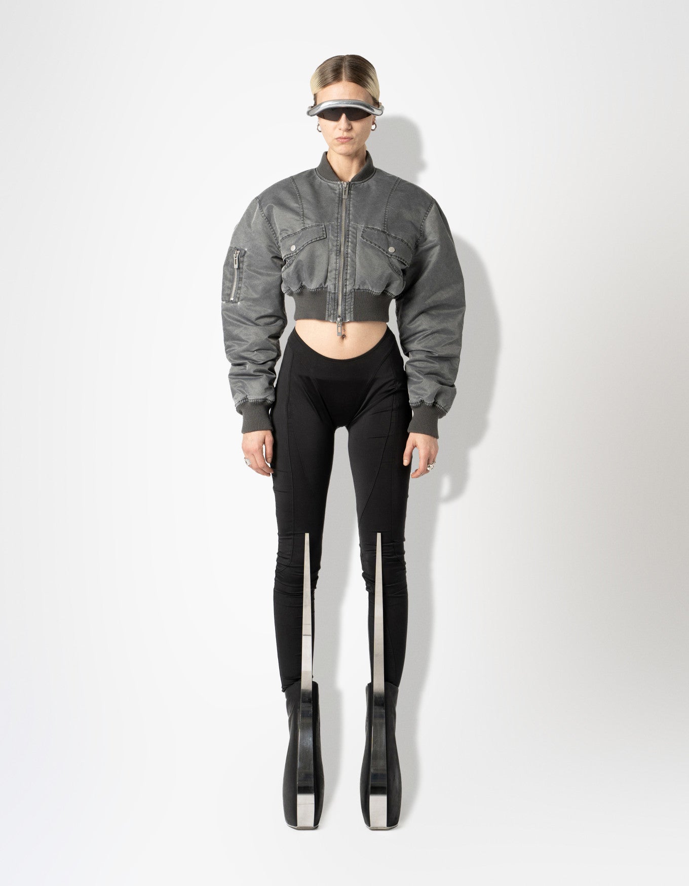 Jacket Pigment Bomber Grey