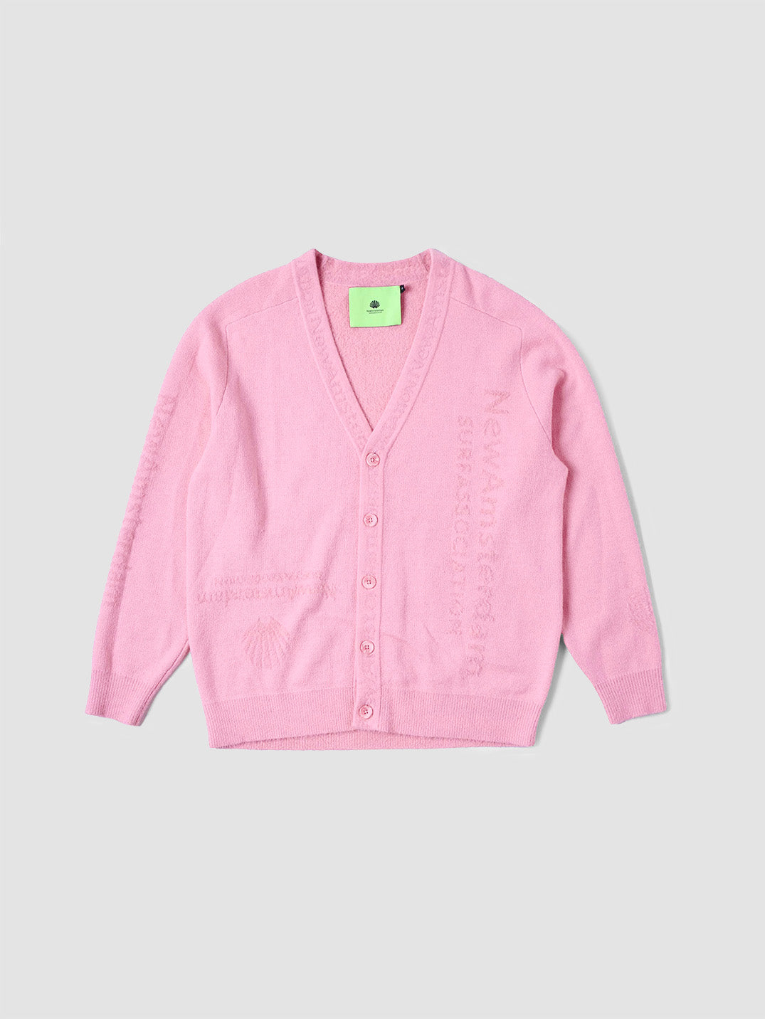 Cardigan Scrambled Pink