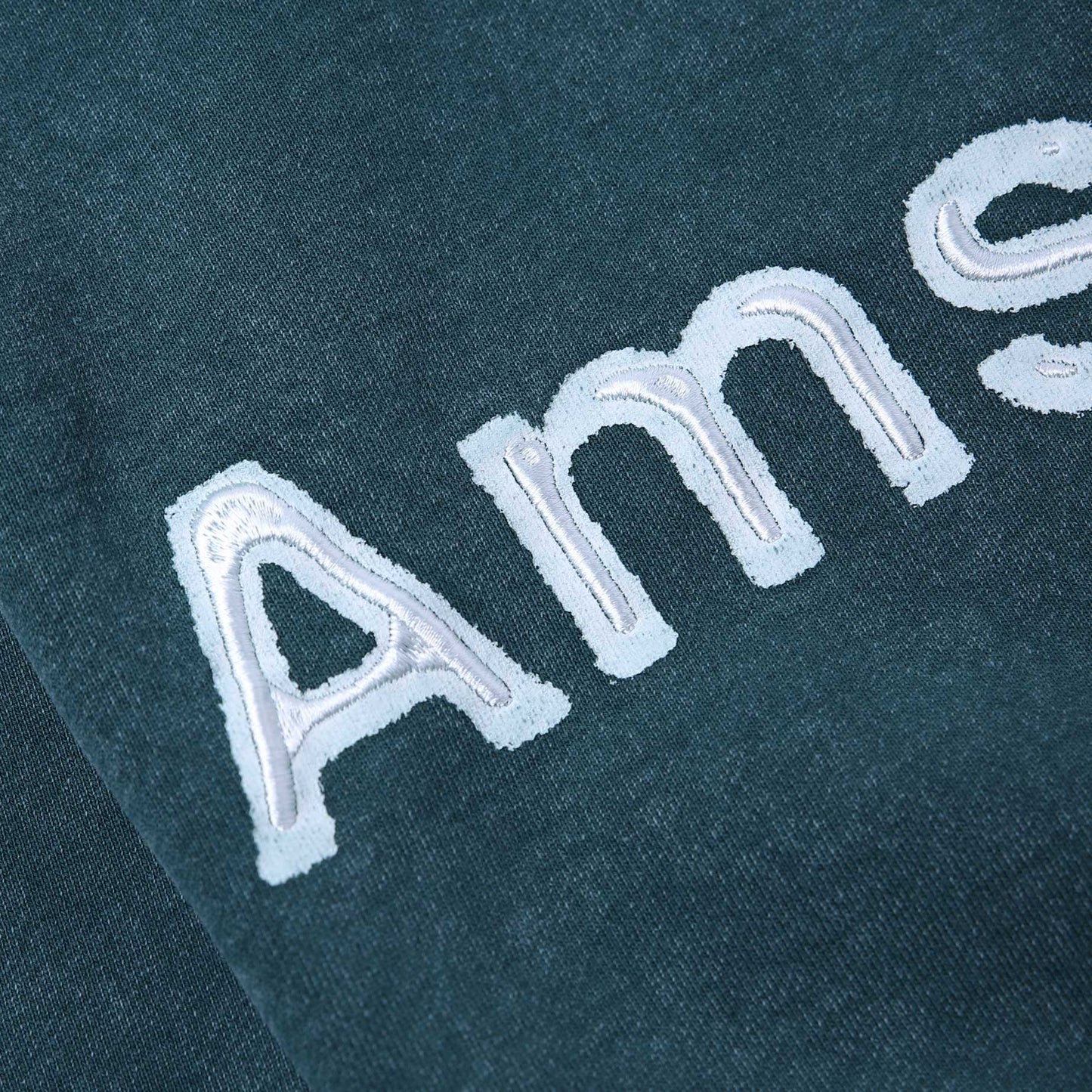 Sweatshirt Name Washed Green