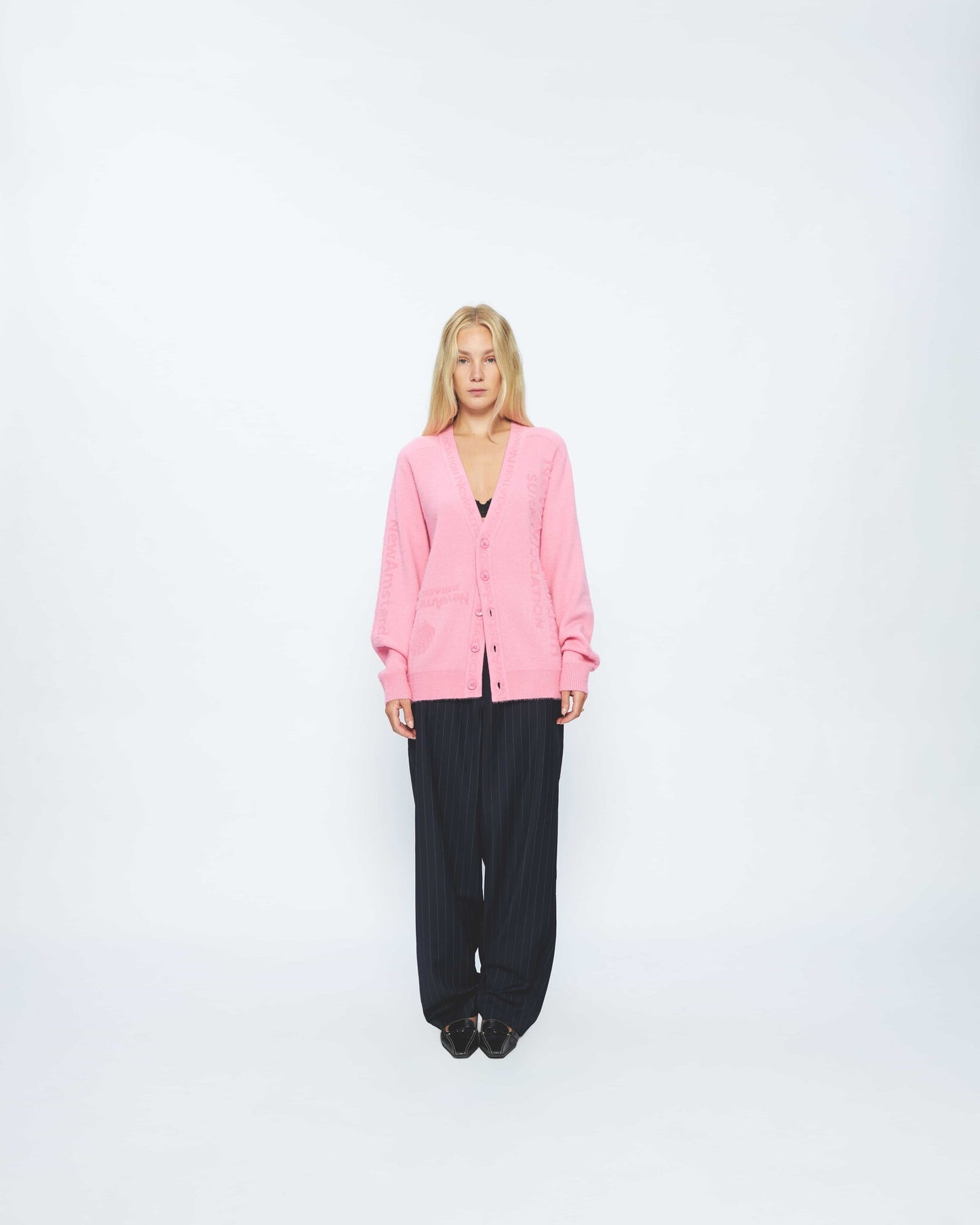 Cardigan Scrambled Pink