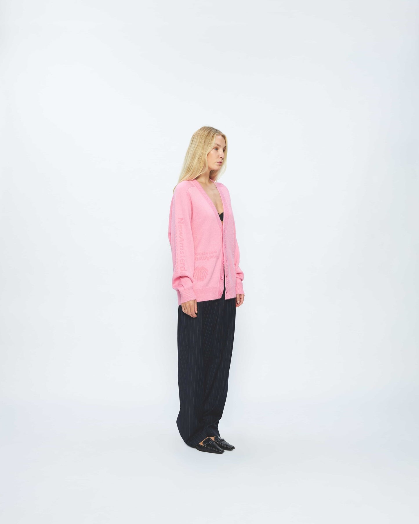 Cardigan Scrambled Pink