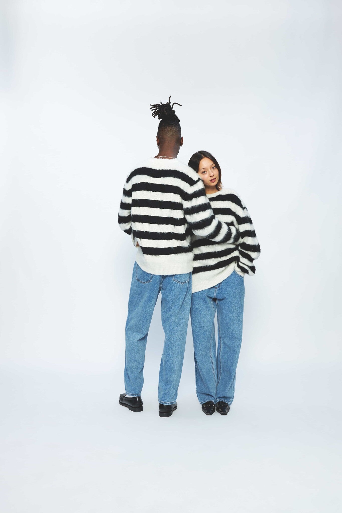 Sweater Stripe Black&White