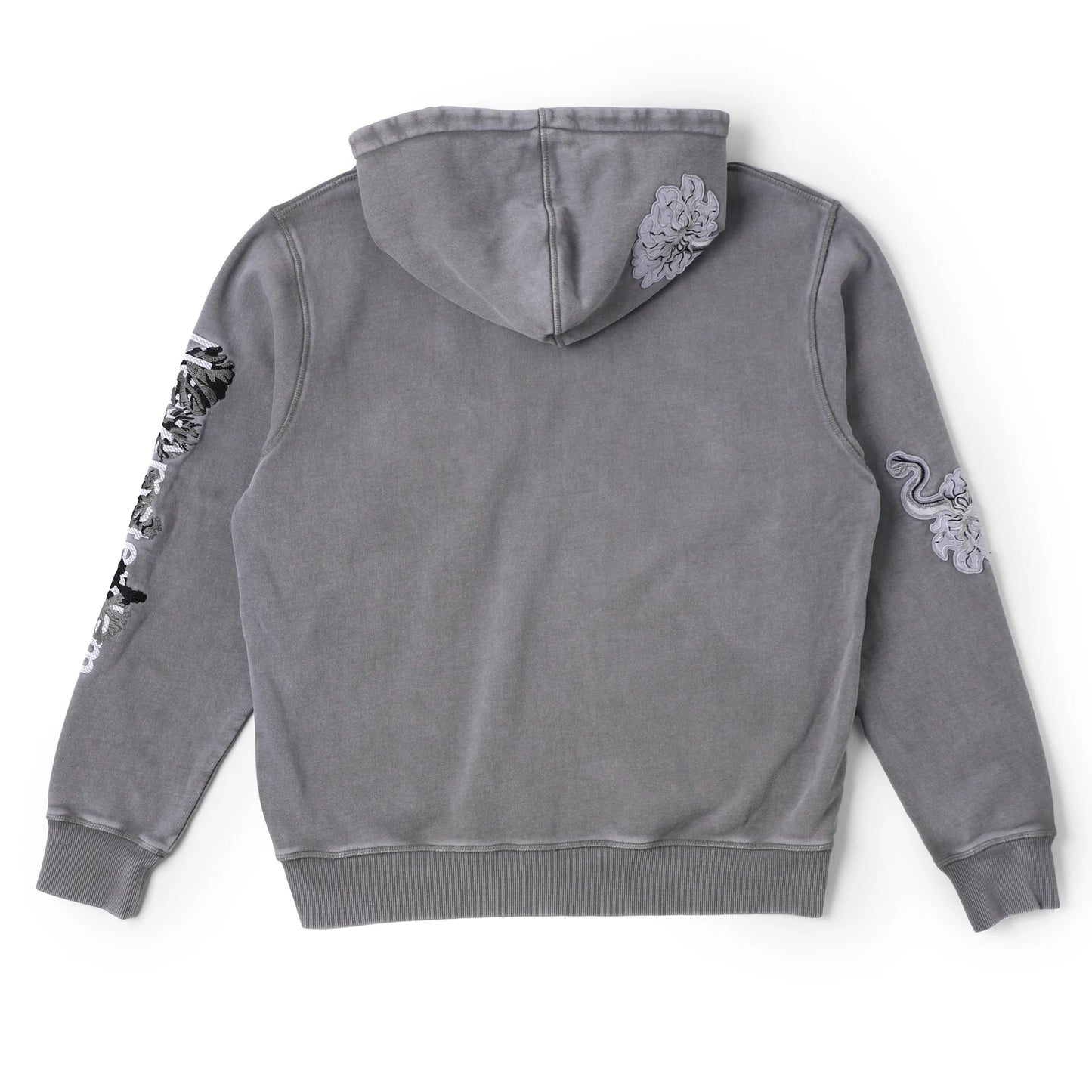 Hoodie Anemone Zip Grey