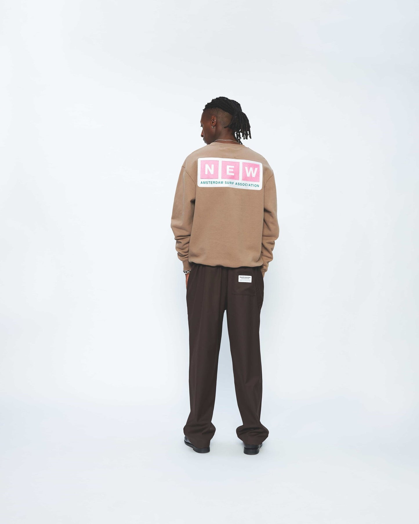 Sweatshirt Container Logo Brown