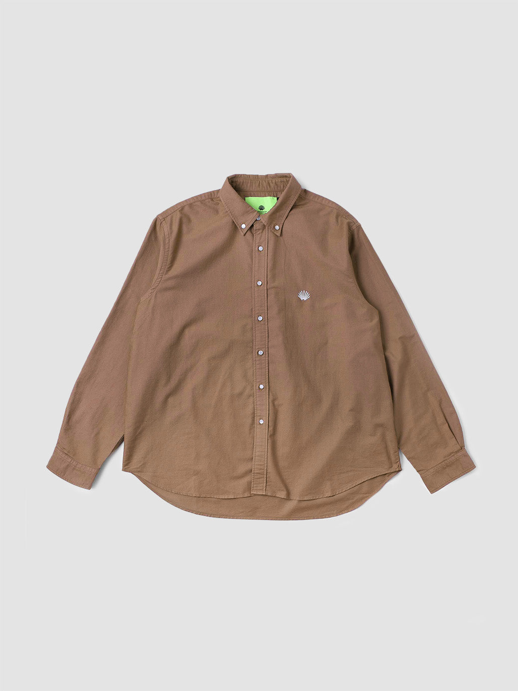 Shirt Beach Logo Sand Brown