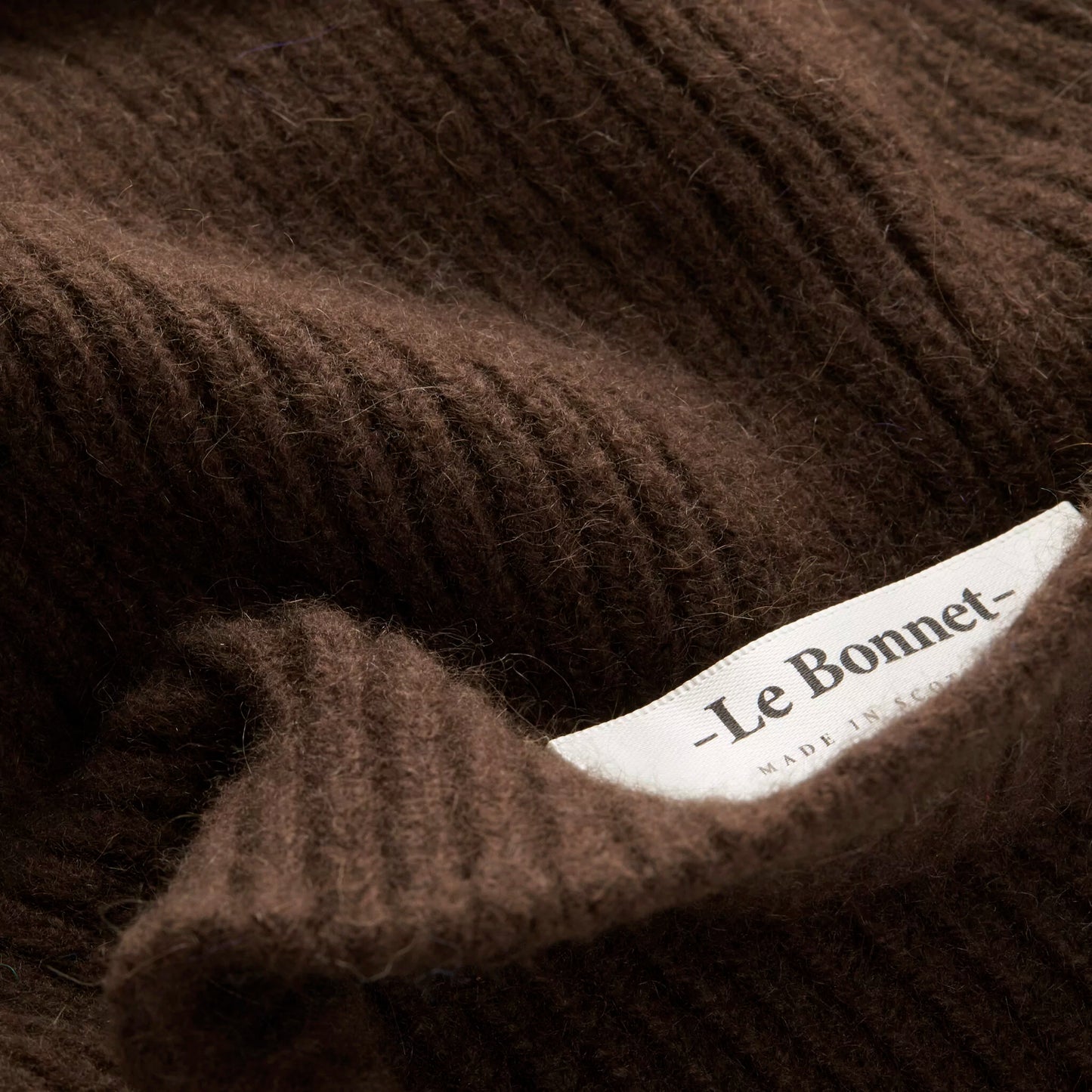 Scarf in Dark Brown