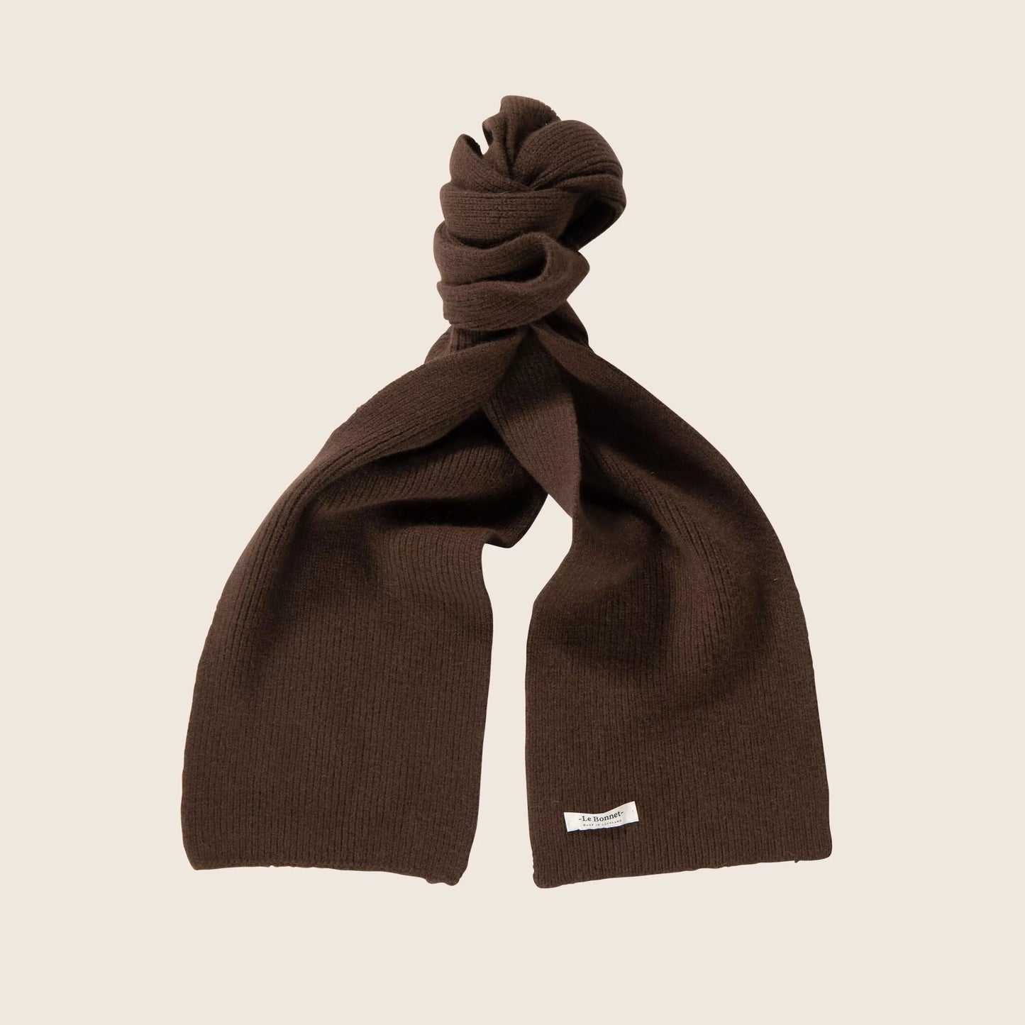 Scarf in Dark Brown