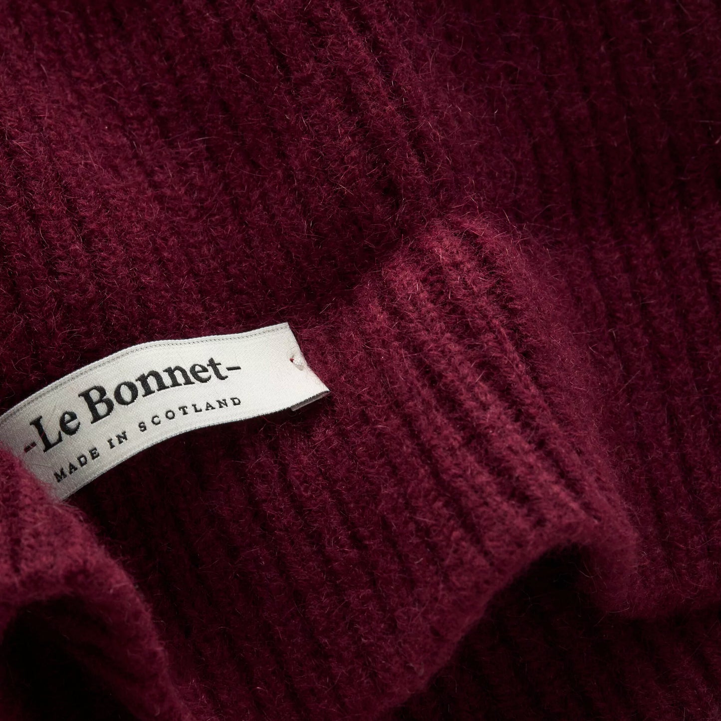 Scarf in Wine