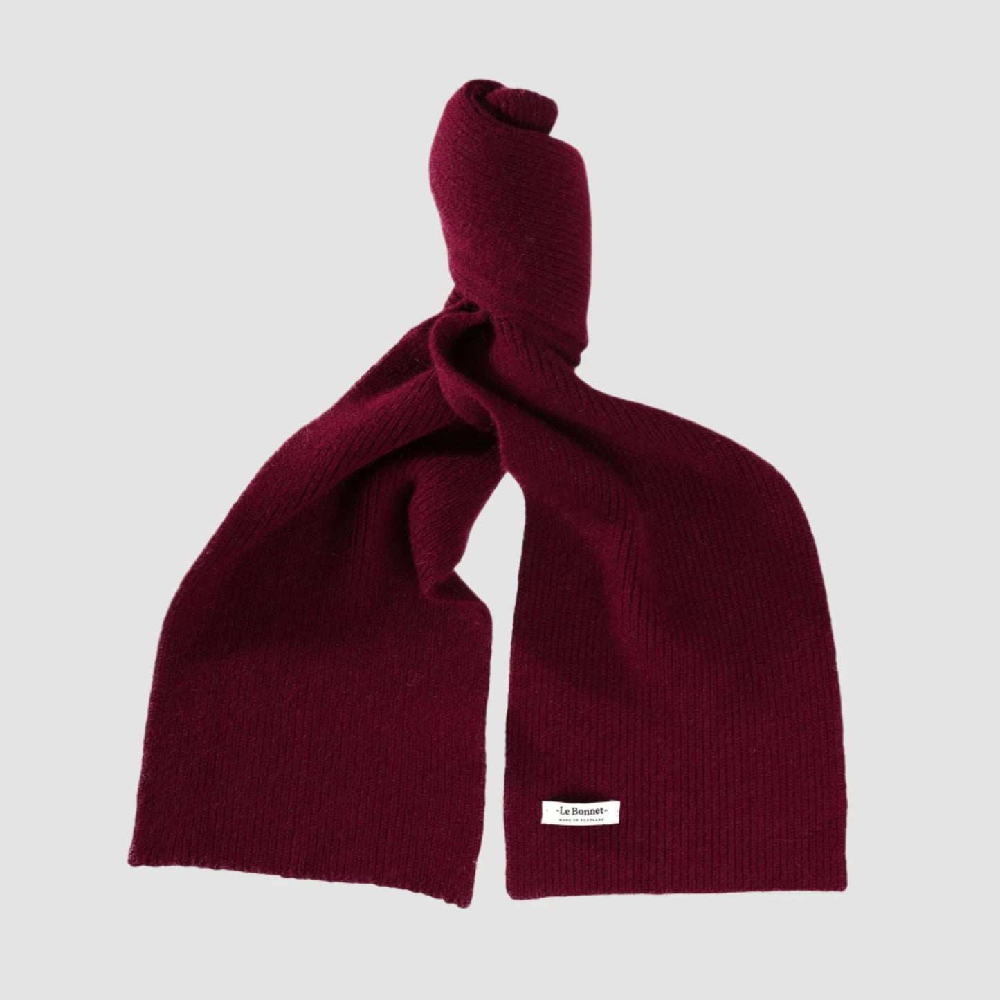 Scarf in Wine