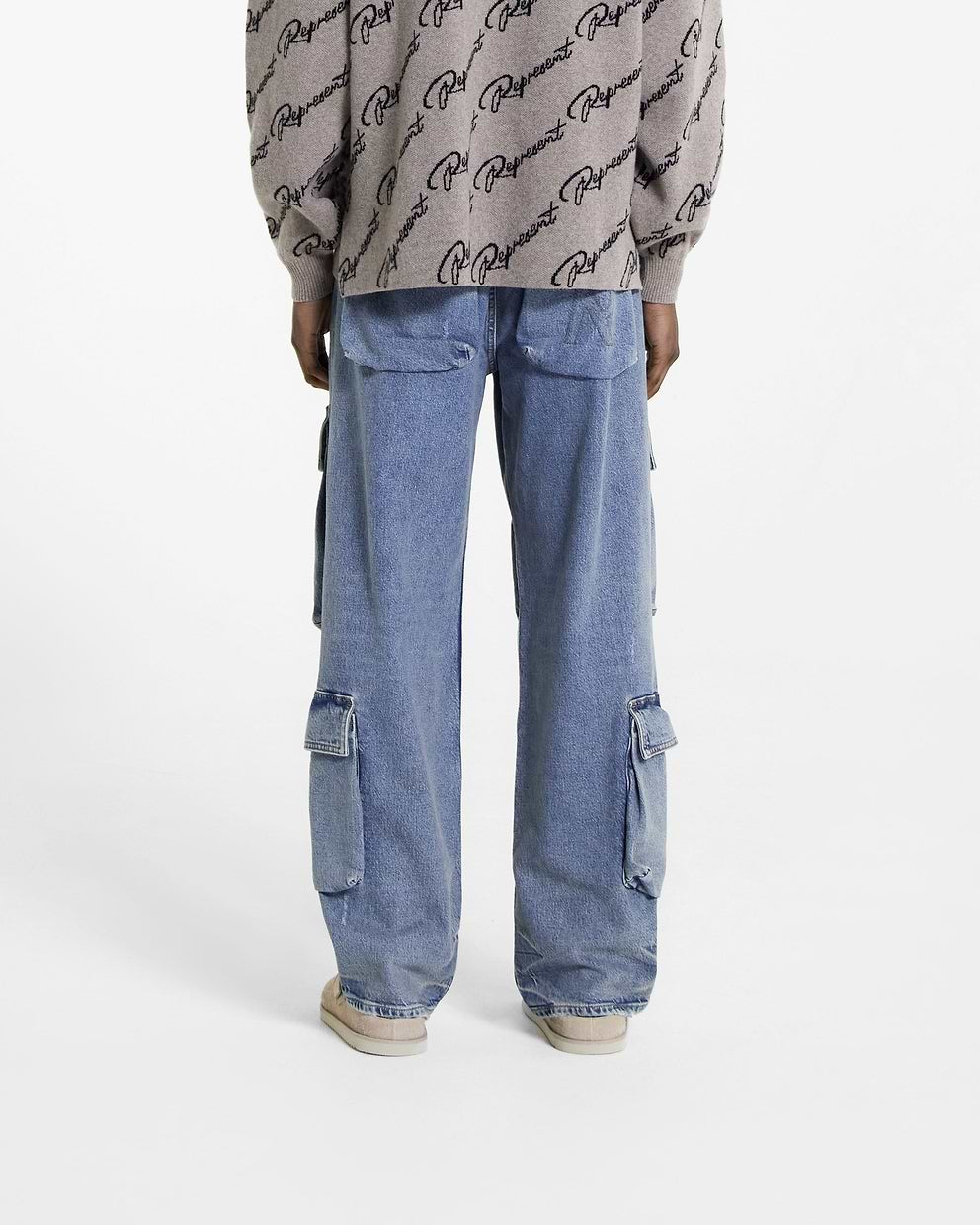Jeans R3CA Cargo Denim Blue