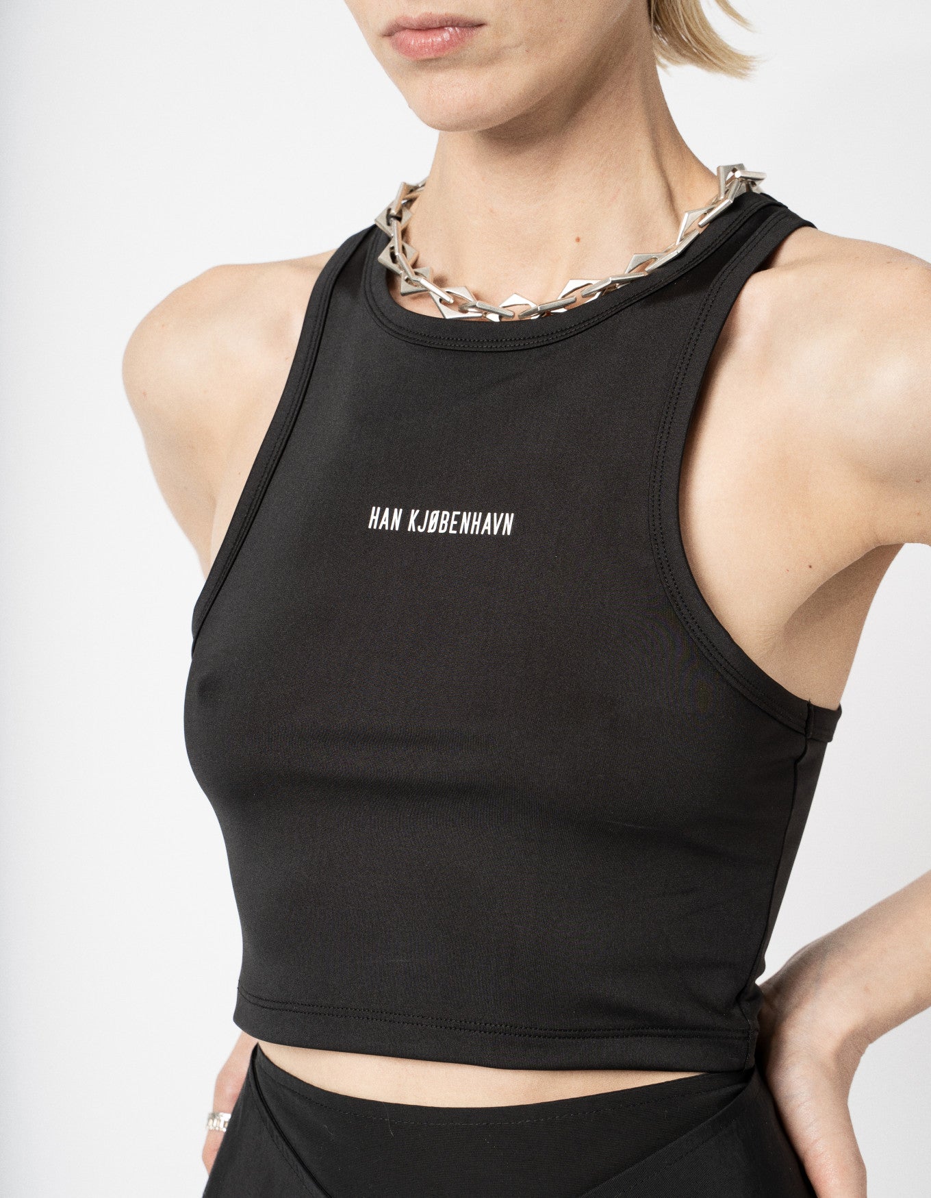 Top Logo Racer Black