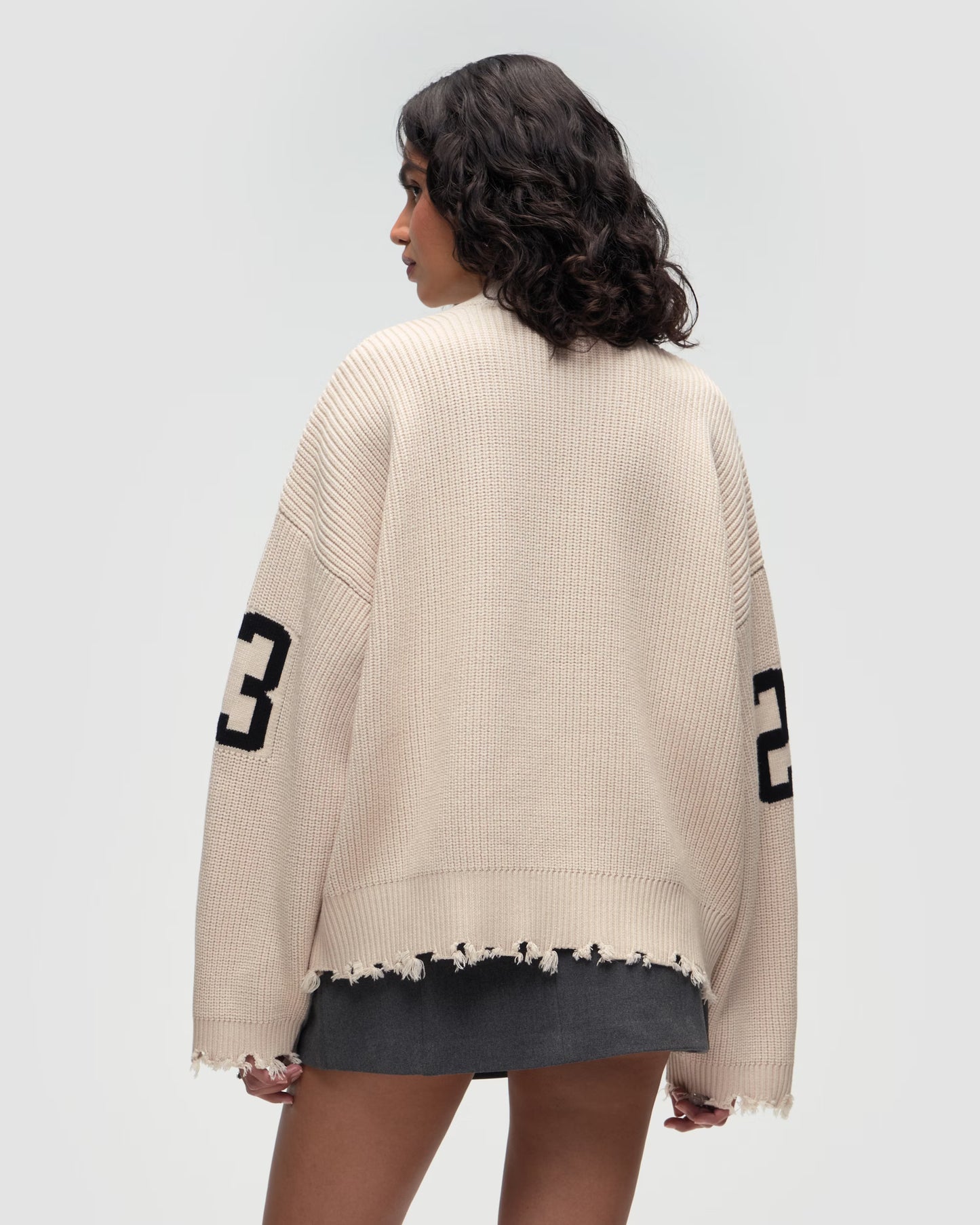 Sweater Tove Whitecap Gray