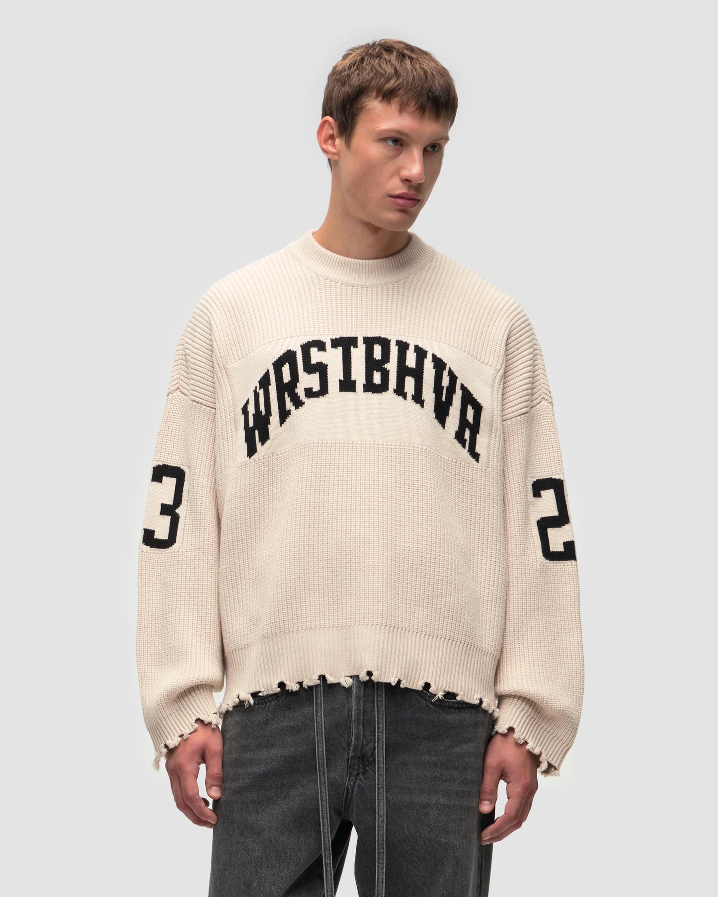 Sweater Tove Whitecap Gray