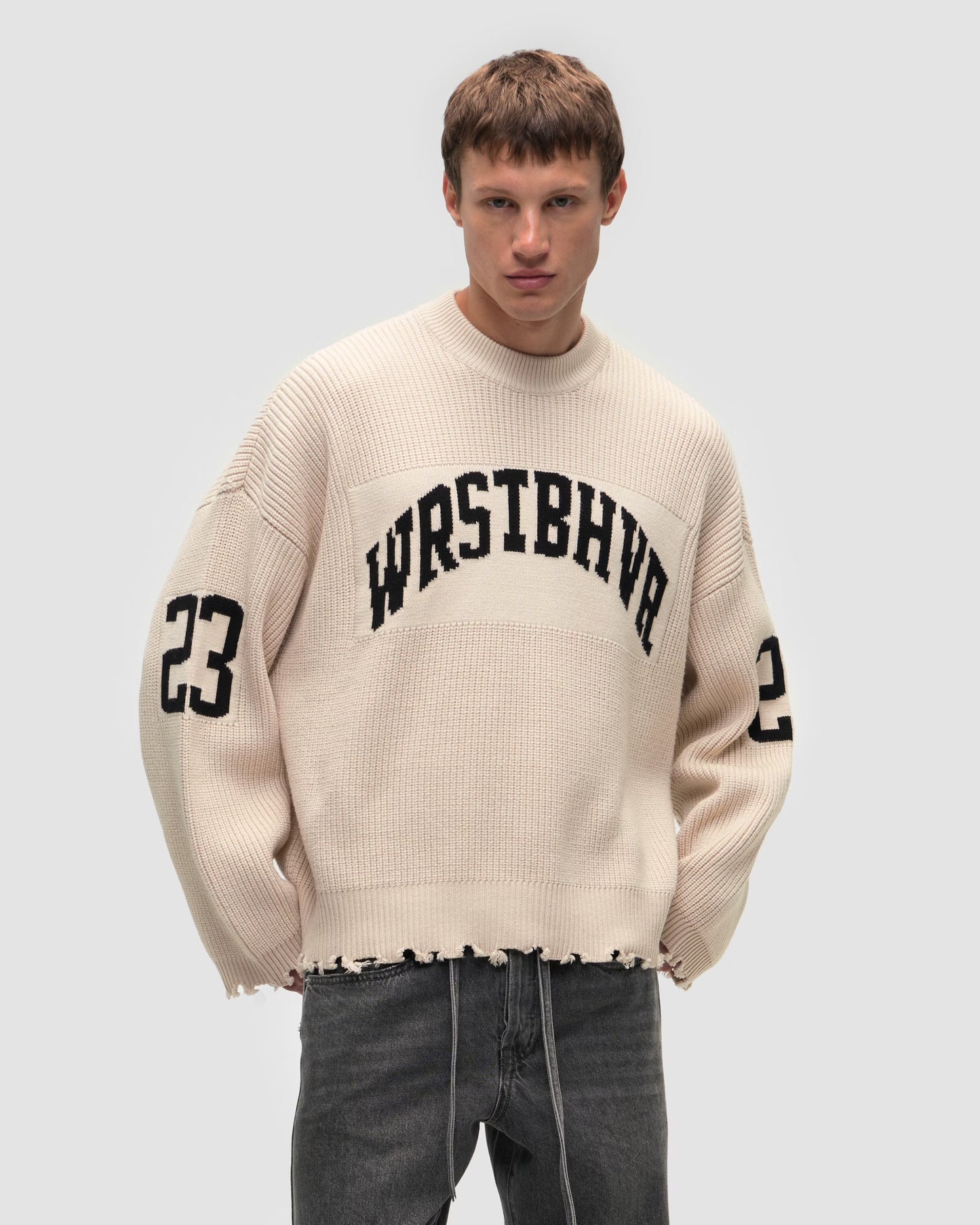 Sweater Tove Whitecap Gray