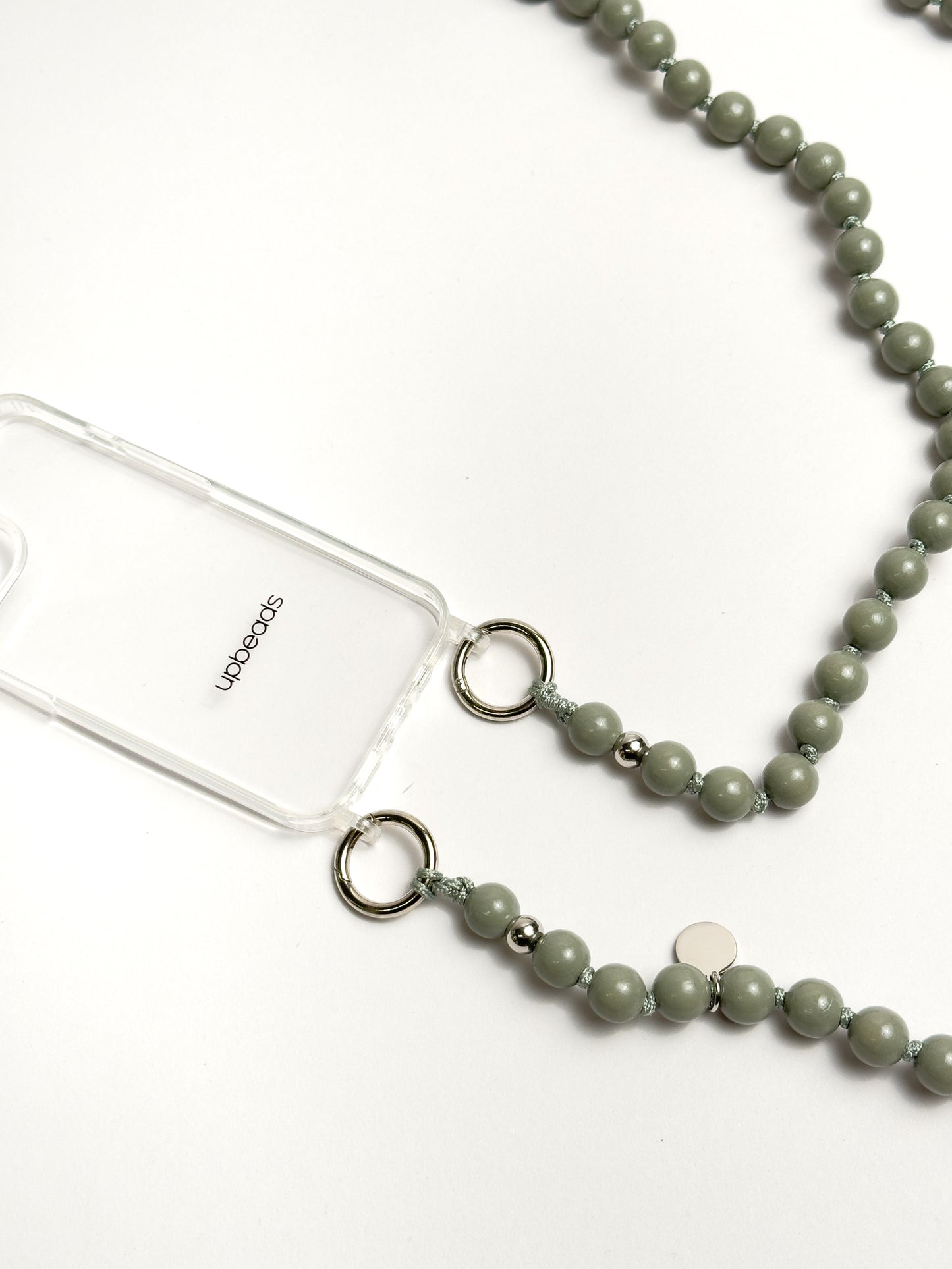 Bead Chain Long Grey
