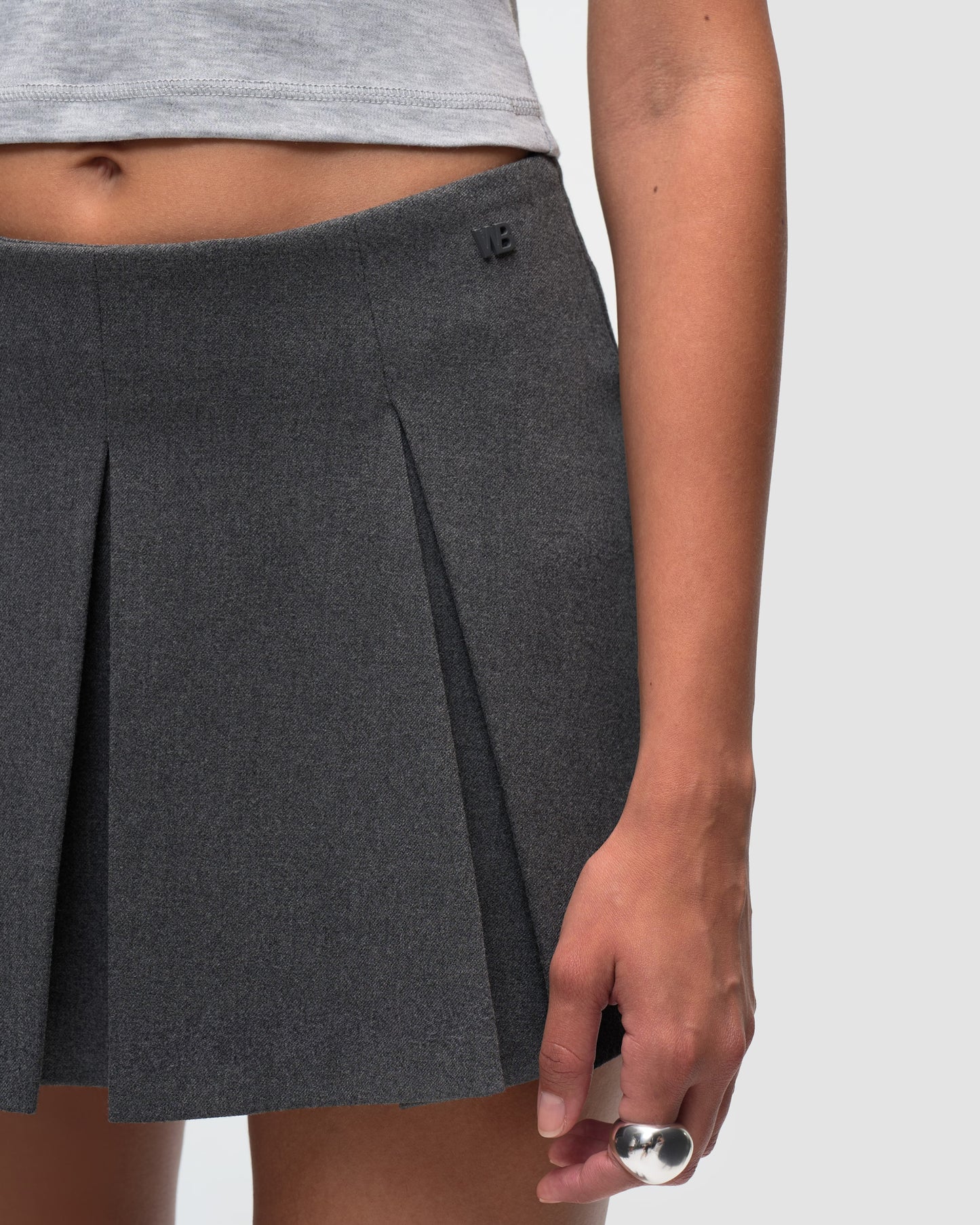 Skirt Madden Grey Melange