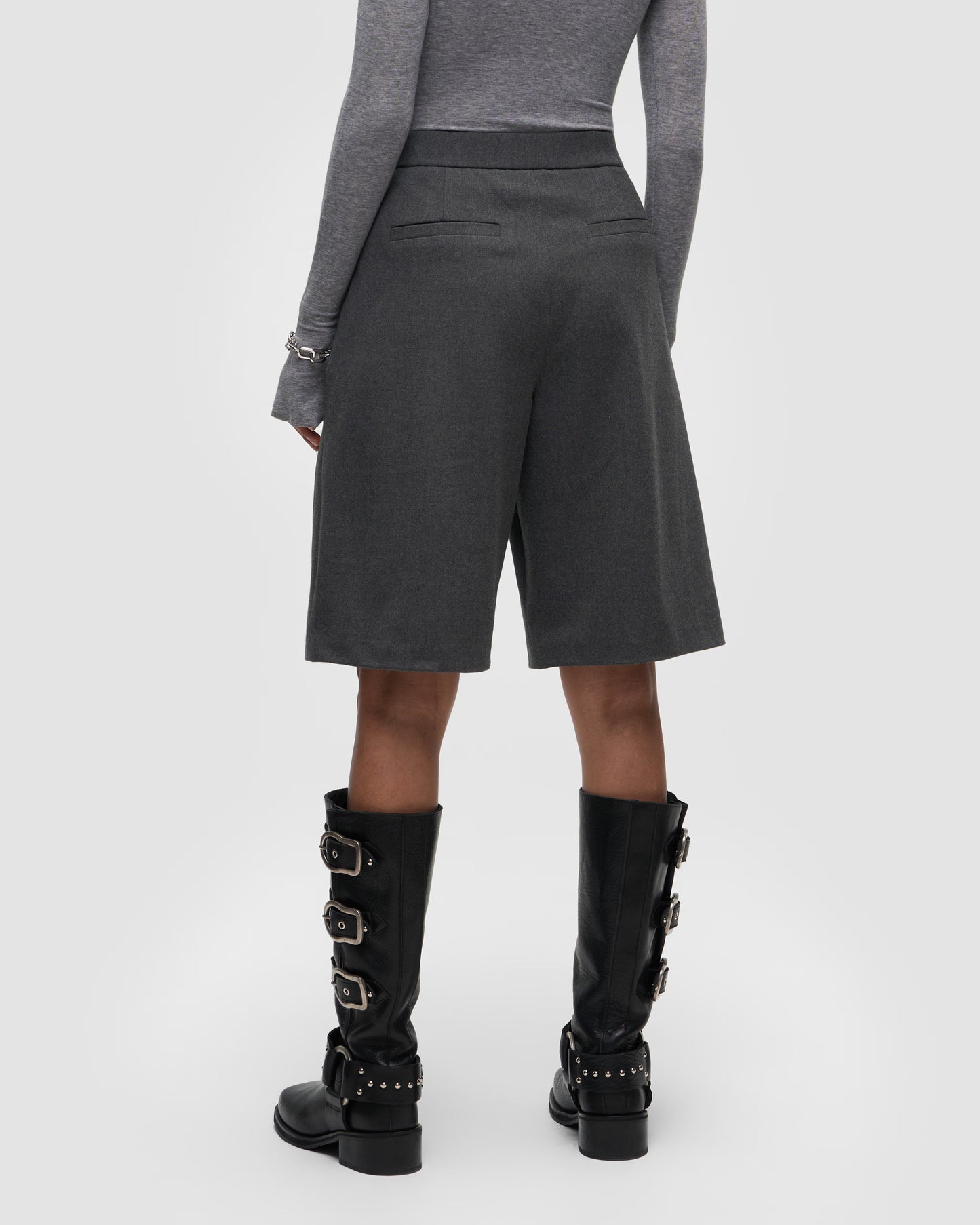 Shorts Elza V2 Grey Melange
