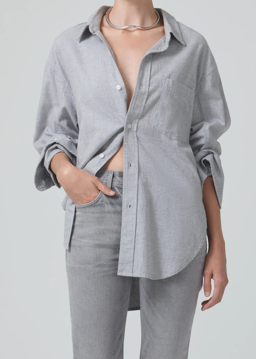 Shirt Kayla Whisper Grey