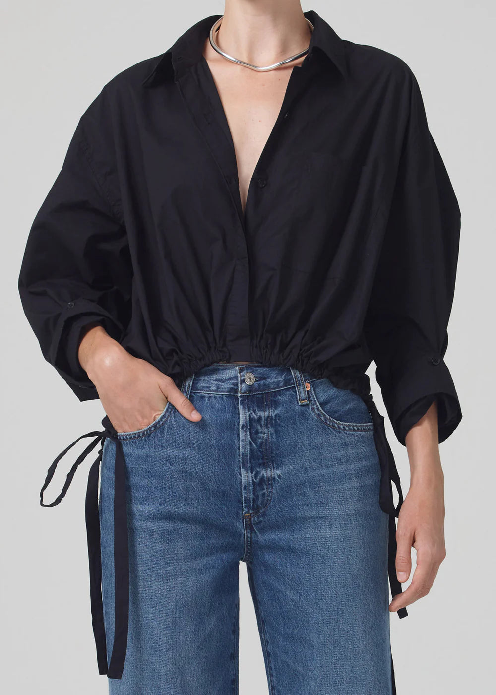 Alexandra Top Black - Via Store