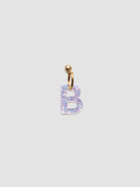B Letter Keychain