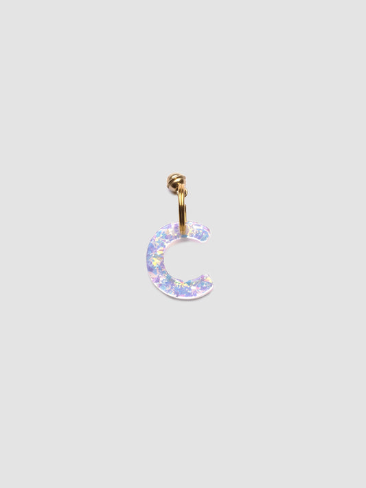 C Letter Keychain