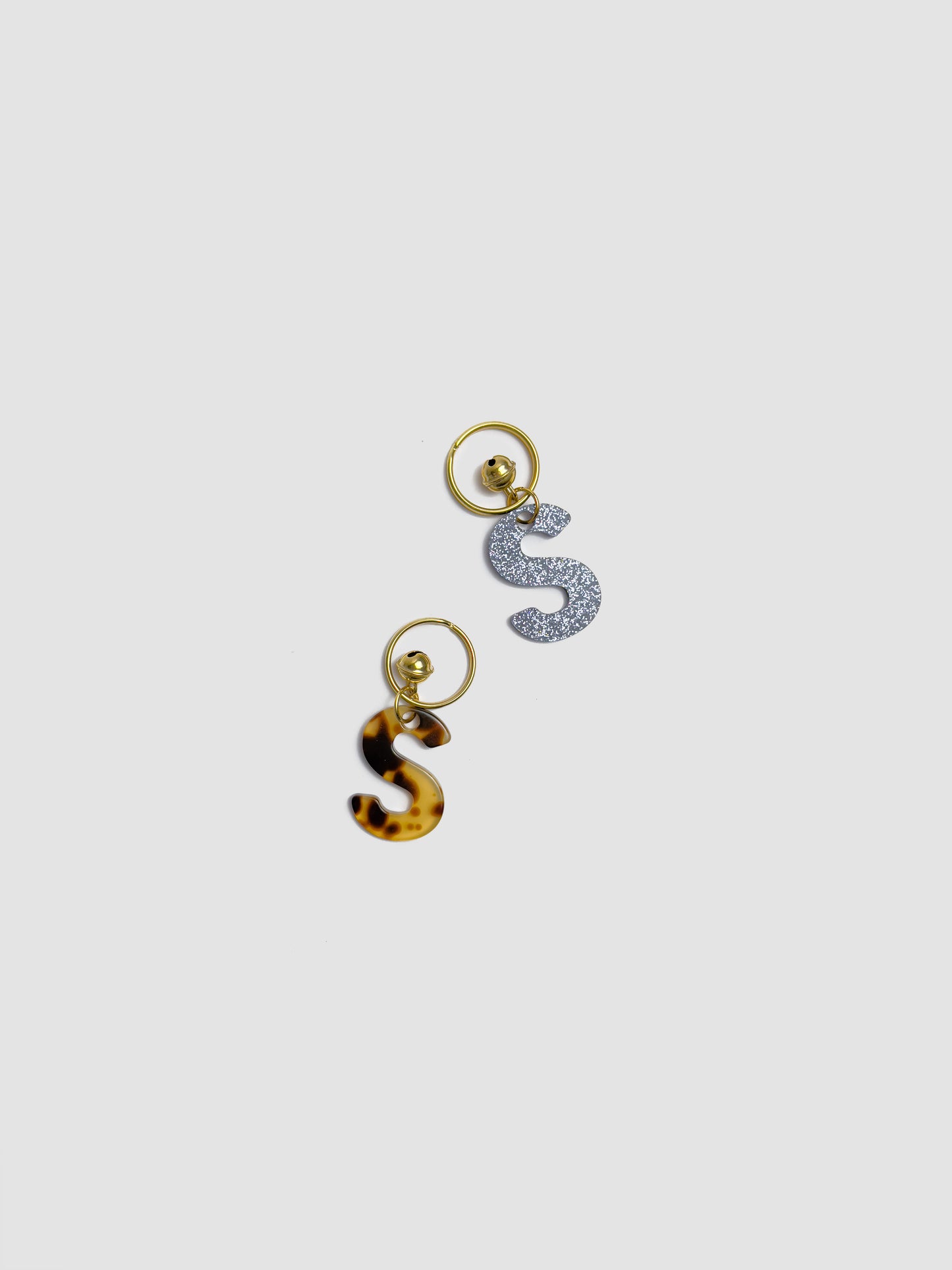 S Letter Keychain