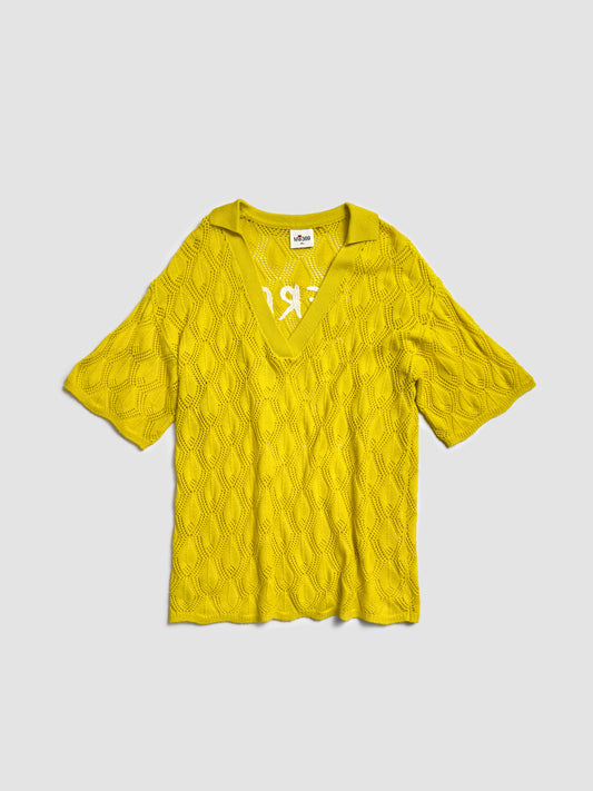 Poppy V-Neck Knitted Shirt
