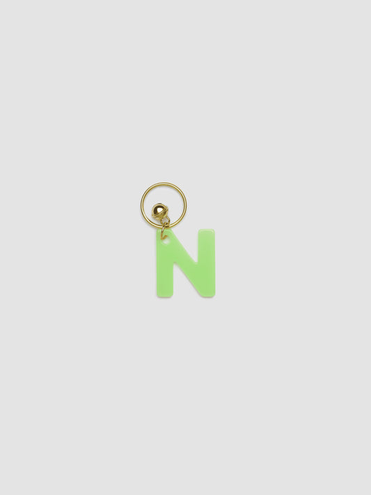 N Letter Keychain