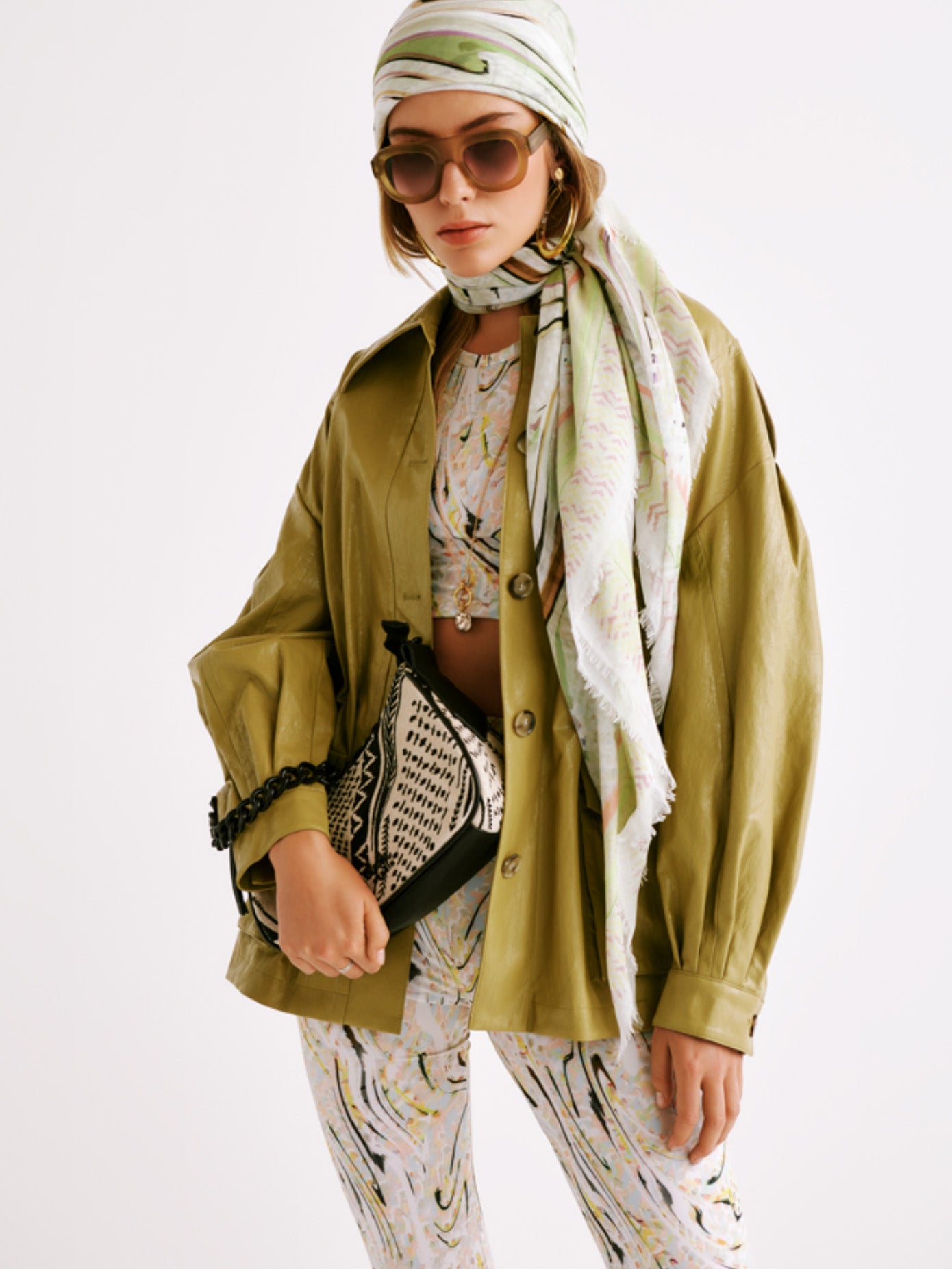 Crop Top Cindy Heritage Wave