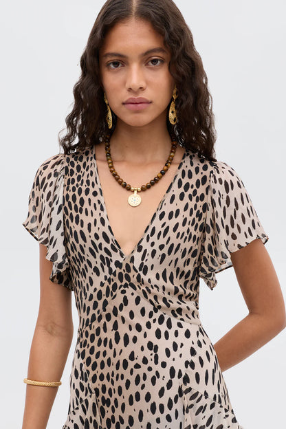 Dress Evie Antelope Spot