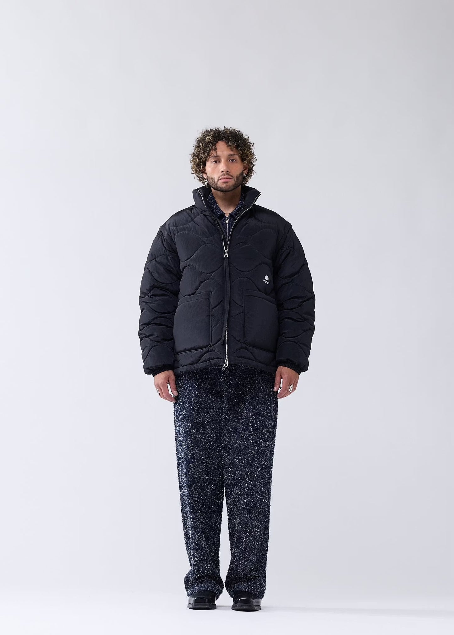 Jacket Detachable Black