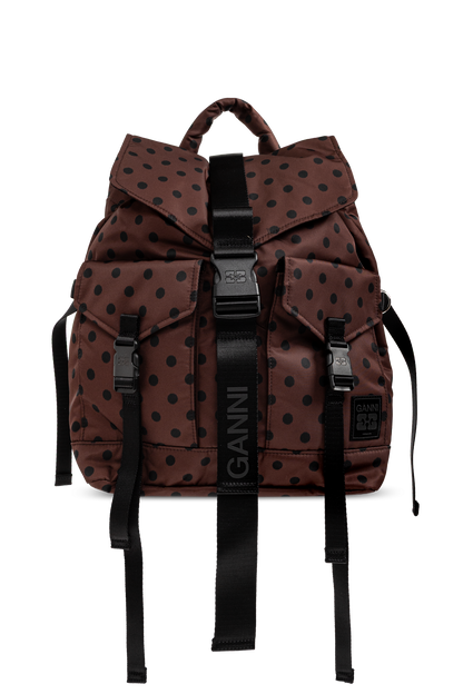 Backpack Re-Tech Printed Coffee