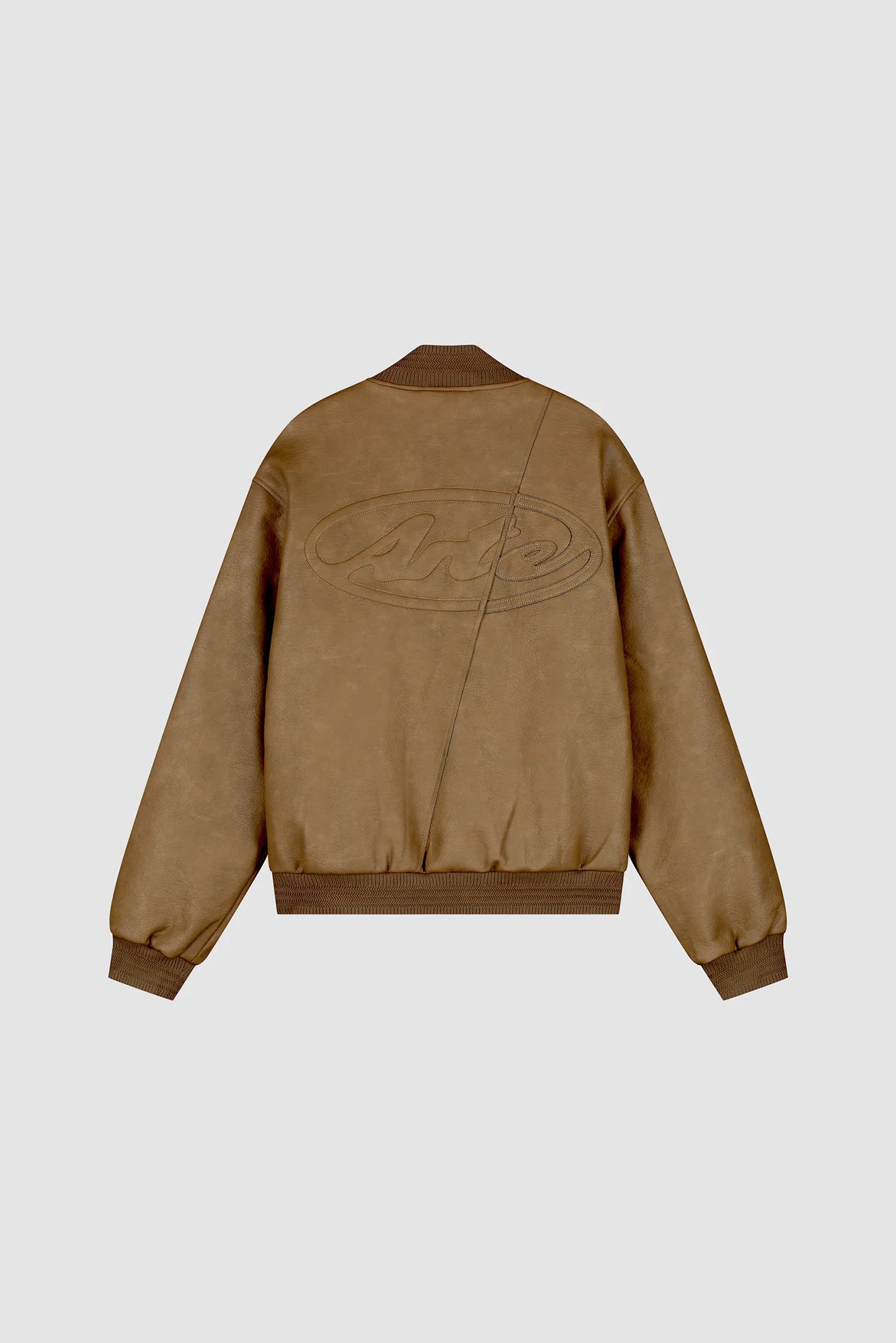 Jacket Varsity Leather Brown