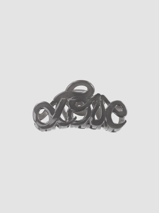 Hair Clip Love Gray Big
