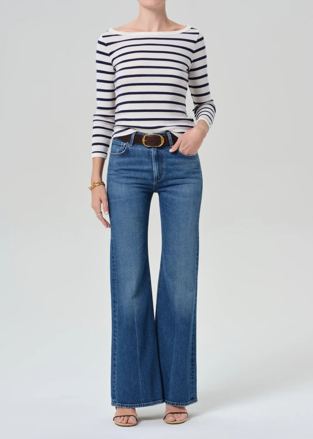 Jeans Kimberly 70’s Flare Blue