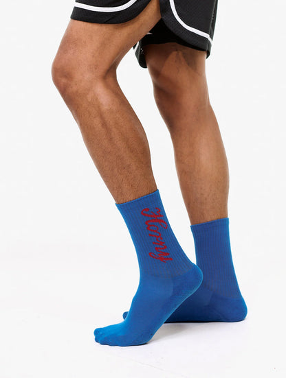 Socks Horny Blue